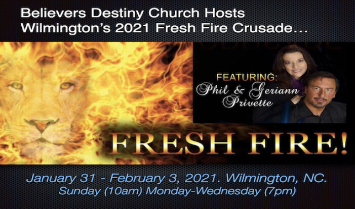 Wilmington's Fresh Fire Crusade 2021 - Jan 31 2021 